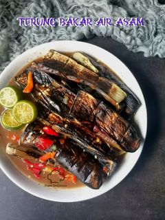 Gambar Terung Bakar Air Asam