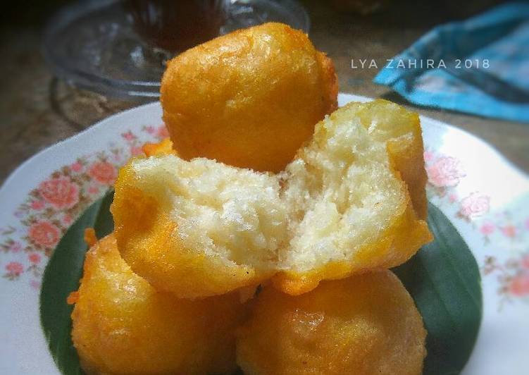 resep cara mengolah Gumpal Gumbili (Geguduh Gumbili a.k.a Bola2 Singkong)