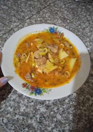 صورة لوصفة 😋شطيطحة نتاع ليزابا بالزيتون تشهي👌