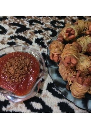 Foto resep Sosis lilit mie