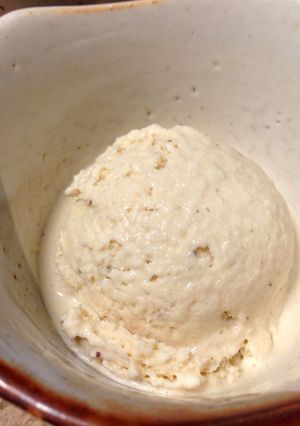 A picture of Homemade Cinnamon Ice Cream.