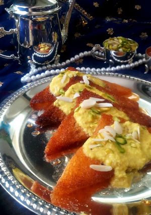 A picture of Shahi Tukda.