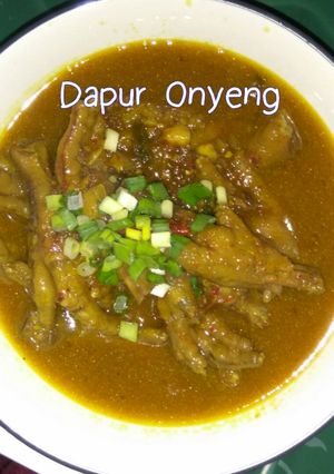 Foto resep Ceker Kuah Kuning
