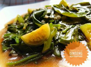 Foto resep Tumis Daun Ginseng