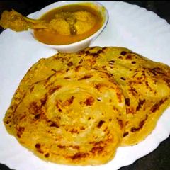 A picture of Wheat parotta.