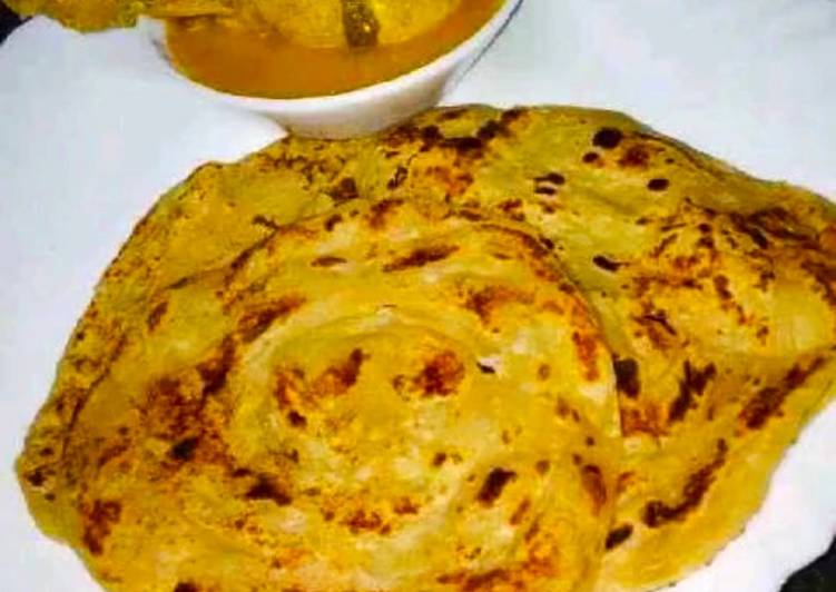 Recipe of Favorite Wheat parotta