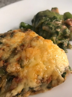 Una foto de Acelgas con bechamel integral gratinadas