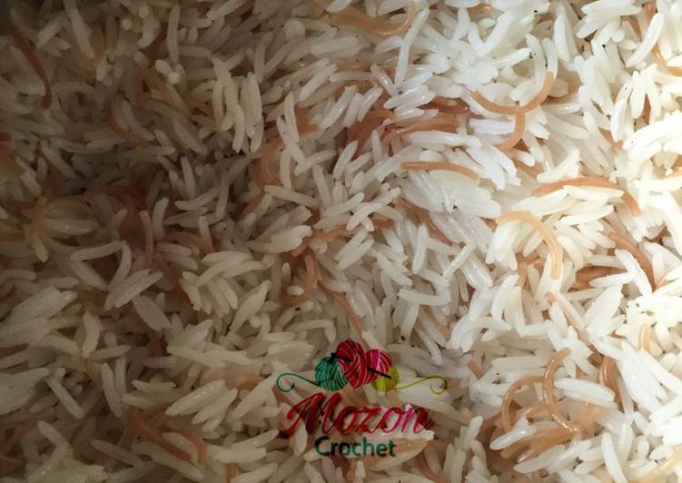 أرز بالشعيريه