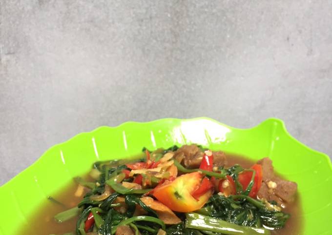 Resep Tumis Kangkung Bakso Sosis Oleh Selvianvtsr Cookpad