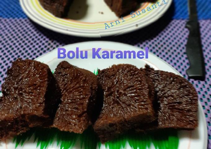 Bolu Karamel / Kue Sarang Semut