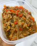 Minced meat sauce