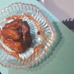 A picture of Kurmure rice kabab.