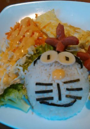 Foto resep "Bento Doraemon"