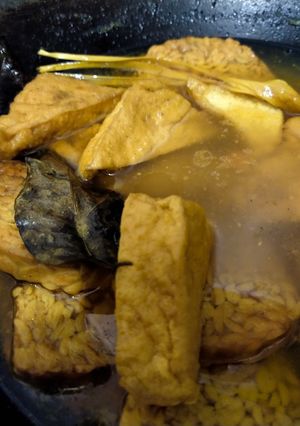 Foto resep 19. Tahu tempe kuah kuning