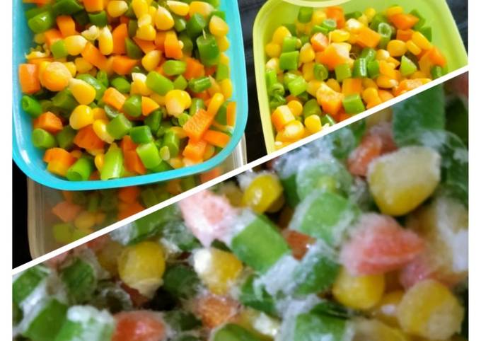 Langkah Mudah untuk Membuat Frozen Mix Vegetables, Lezat Sekali