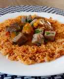 Cuscús con mejillones y atún