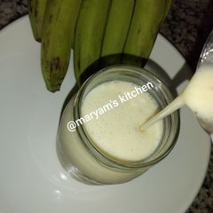 Banana milkshake A picture of Banana milkshake.