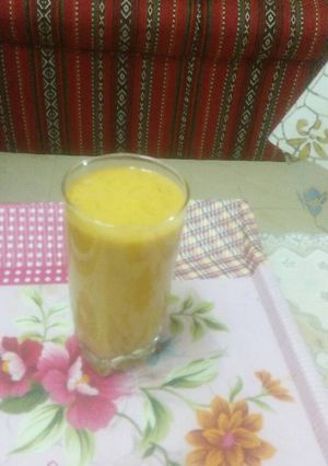 صورة لوصفة عصير المانجو🍹