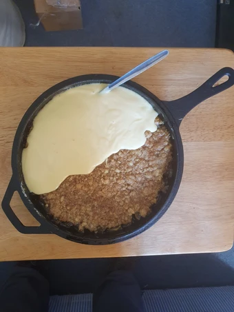 How To Prepare Skillet Apple Crumble which Delicious