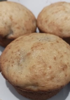 Una foto de Muffins de banana