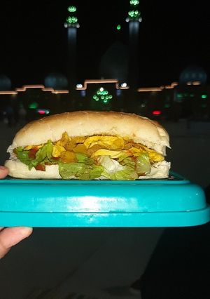 عکسی از دستور ساندویچ مرغ
