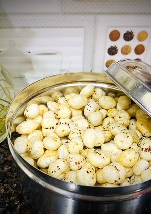 A picture of Roasted Makhana Kasoori.