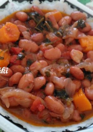 Φωτογραφία της συνταγής Ξερά φασόλια χάντρες γευστικά