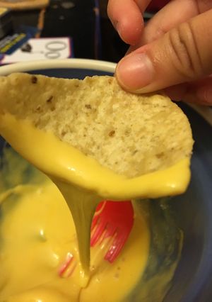 A picture of Cheese dip.