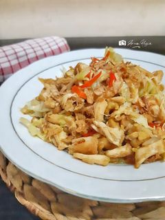 Foto resep Ayam Suwir Tempe Tumis Kol