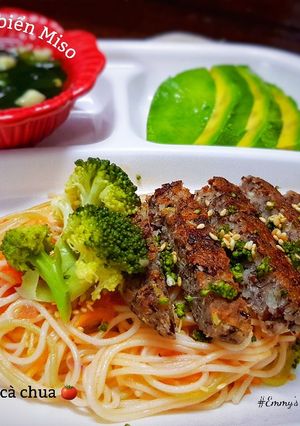 Hình của món Beefsteak chay (Emmy 10+).
