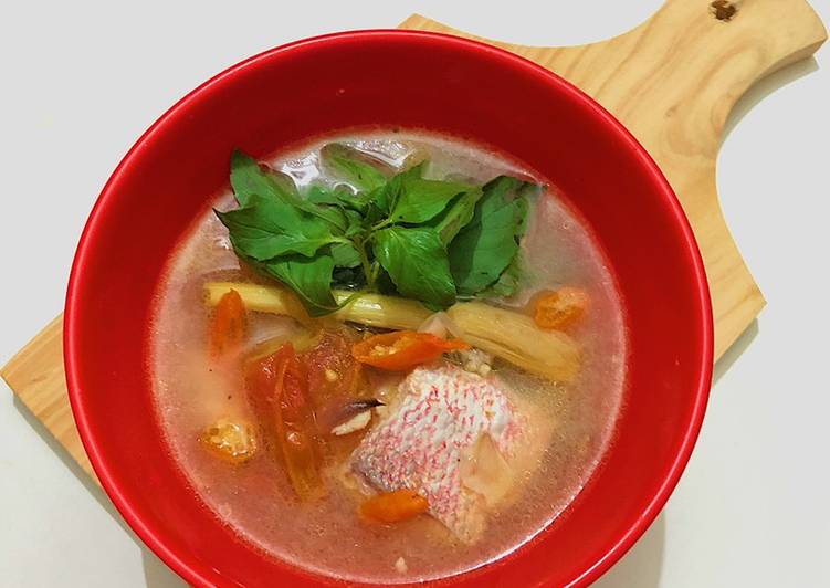 Resep Sop Kakap Merah Dapurwiwin Yang Enak