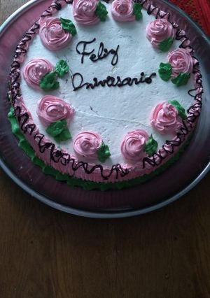 Una foto de Torta de bizcocho