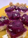 Barritas heladas de Yogurt con Pitaya y Mango