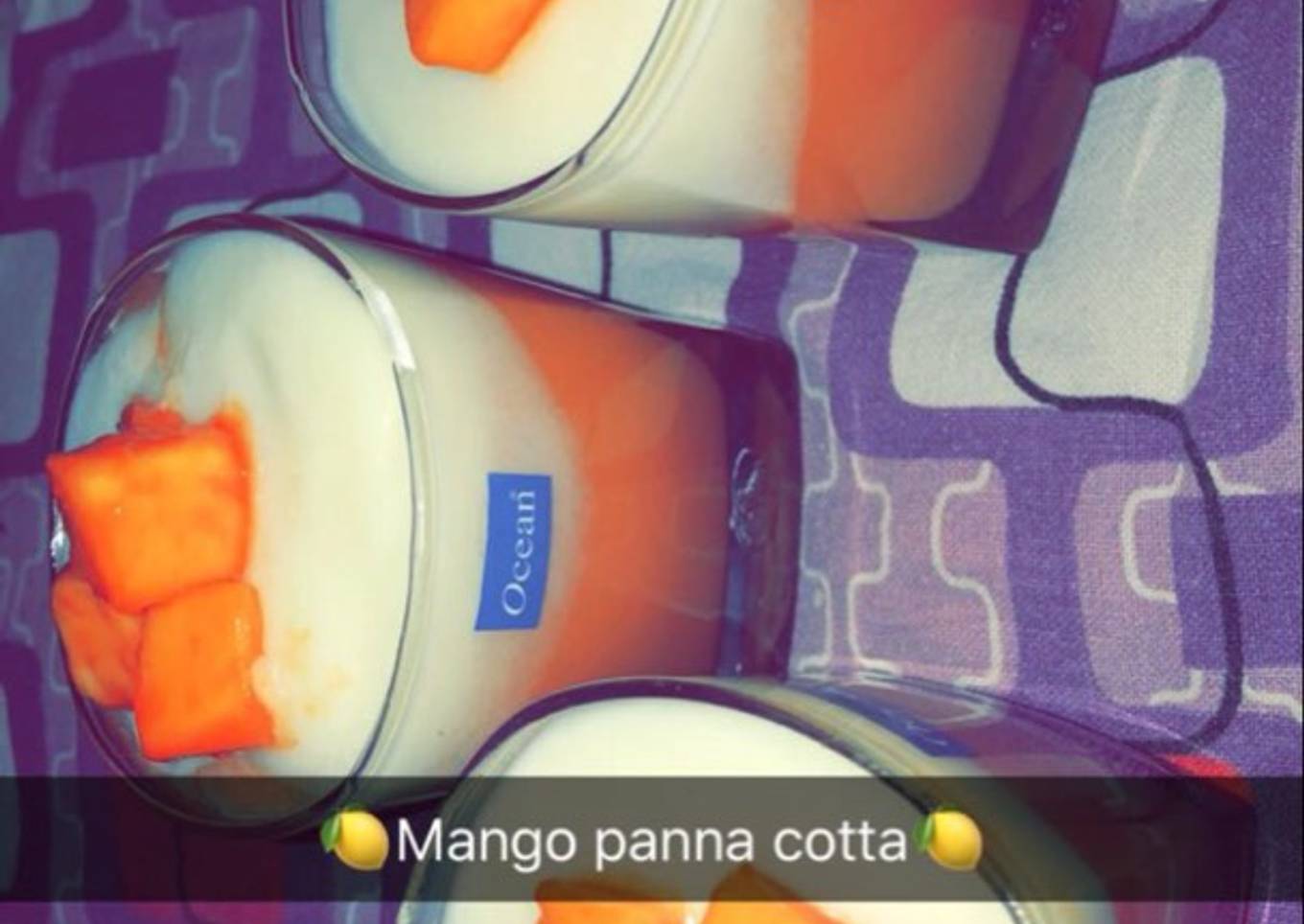 Mango panacota