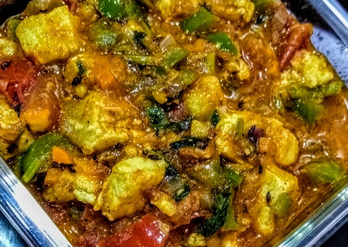 Creamy Paneer with Veggies