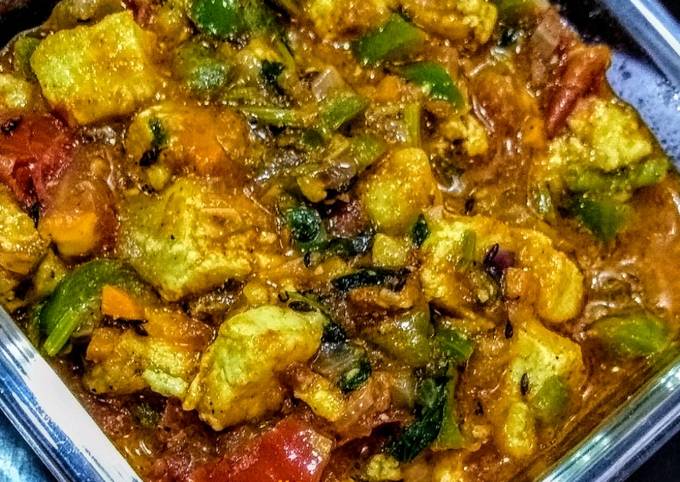 Creamy Paneer with Veggies