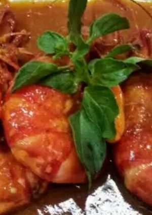 Foto resep Udang masak merah simple