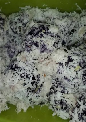 Foto resep 11. Klepon Ubi Ungu lina