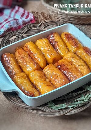 Foto resep Pisang Tanduk Karamel | Untuk Isian Bolen & Roti
