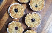 Oatmeal Blueberry Muffin