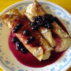 Blintzes A picture of Blintzes.