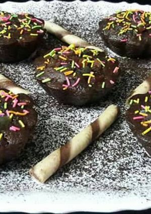 A picture of Choco Cup Cakes.