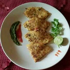 A picture of Vegetables Pancake.