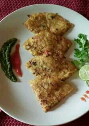 A picture of Vegetables Pancake.