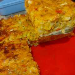 Una foto de Tarta de Caballa y repollo blanco