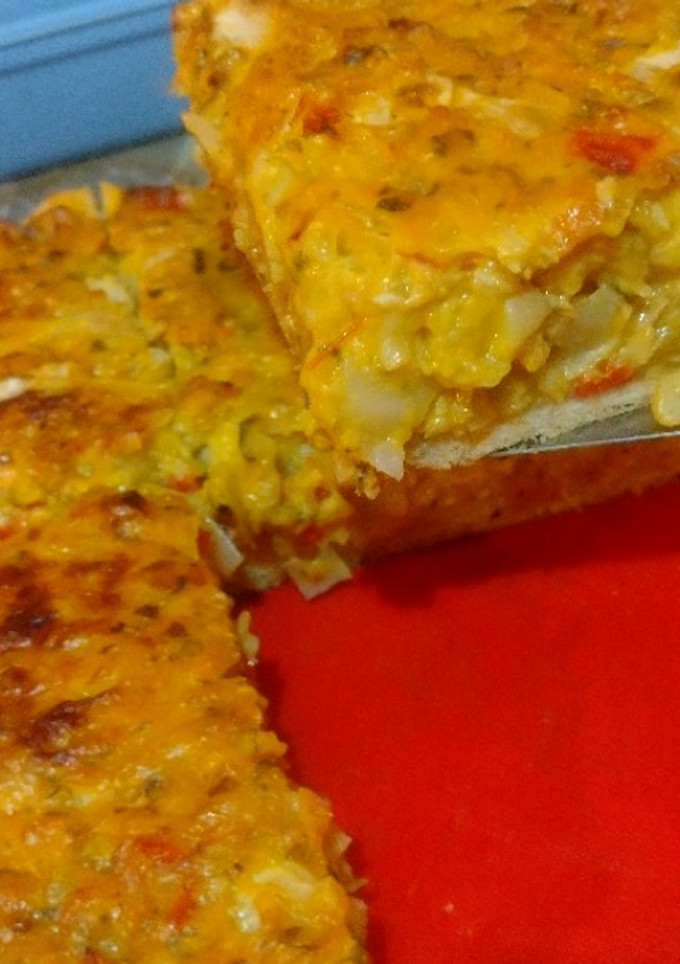 Una foto de Tarta de Caballa y repollo blanco
