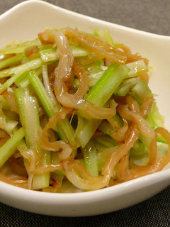 芥末西芹海蜇絲 ☆ 海蜇皮冷盤1☆ 的食譜成品照片
