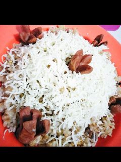 Foto resep Nasi Goreng Penuh Keju Cinta 💖 ma_mom ernie