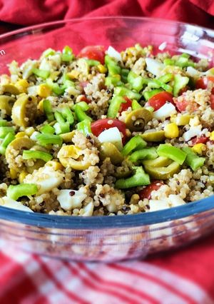 Una foto de Ensalada de quinoa