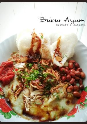 Foto resep Bubur Ayam Sederhana